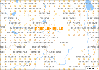 map of Pahala Kiriula