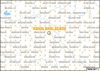 map of Pahala Malagane