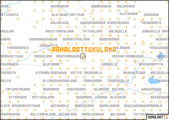 map of Pahala Ottukulama