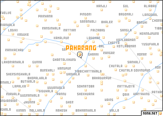map of Pahārang