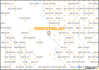 map of Pāhār Pābaijān