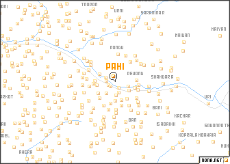 map of Pahi