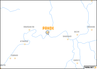 map of Pahok