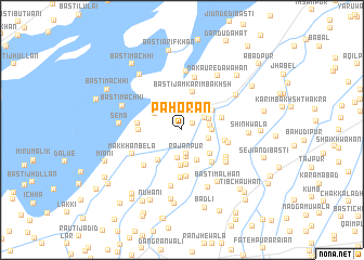 map of Pahorān