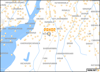 map of Pahor