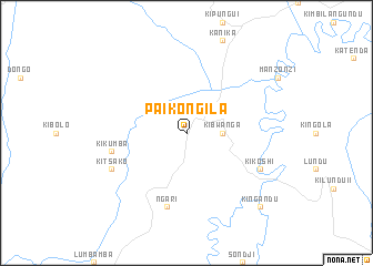 map of Pai-Kongila