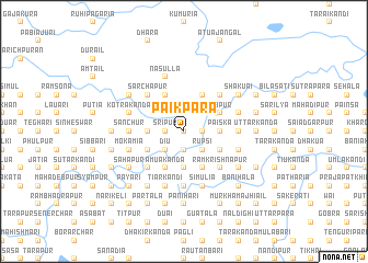 map of Pāikpāra