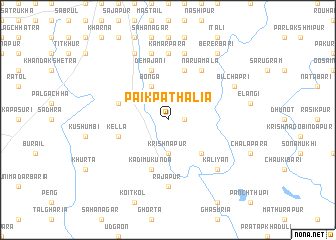 map of Pāik Pāthālia