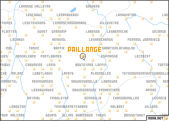 map of Paillange