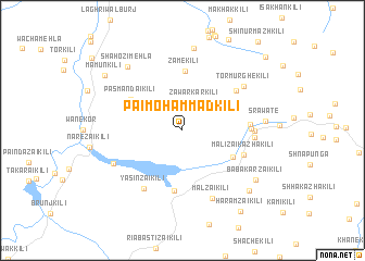 map of Pai Mohammad Kili