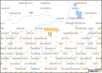 map of Pāinsa
