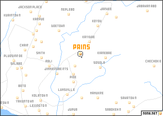 map of Pains