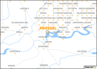 map of Pairewāl