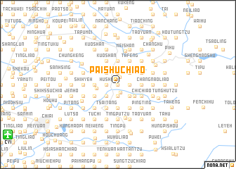 map of Pai-shu-chiao