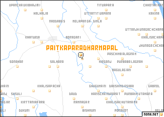 map of Paitkapara Dharmapāl