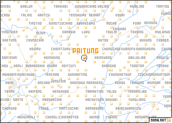 map of Pai-tung