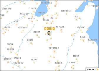 map of Paiva