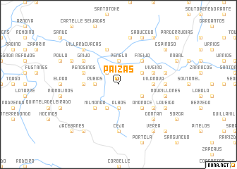 map of Paizás