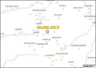 map of Paja Blanca