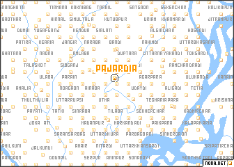 map of Pājārdia