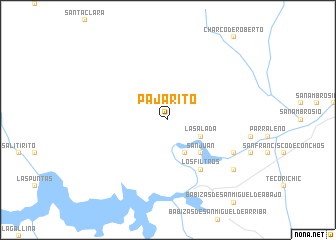 map of Pajarito