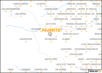 map of Pajarito