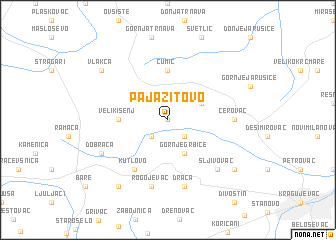 map of Pajazitovo