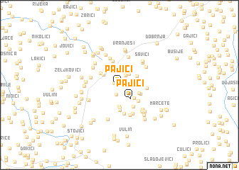 map of Pajići