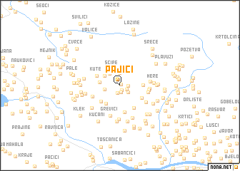 map of Pajići