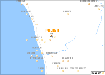 map of Pajisa