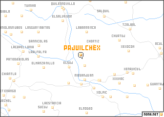 map of Pajuil Chex