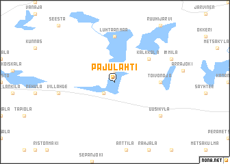 map of Pajulahti