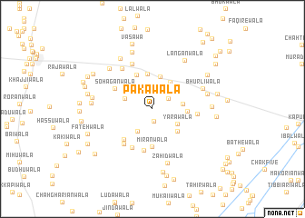 map of Pakāwāla