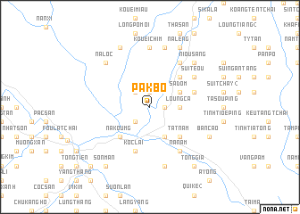 map of Pak Bo