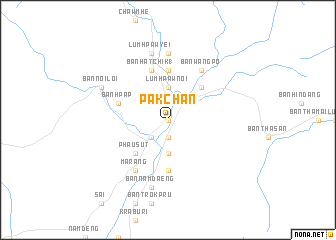 map of Pakchan