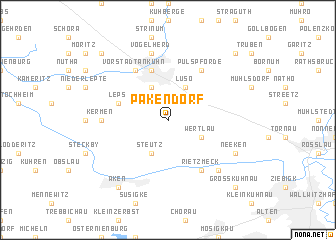 map of Pakendorf