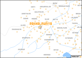 map of Pākhalpuriya
