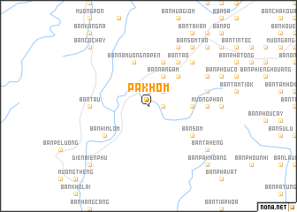 map of Pakhôm