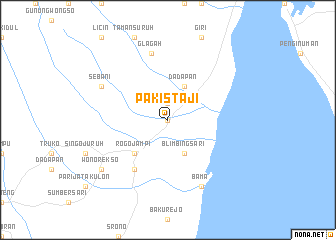 map of Pakistaji