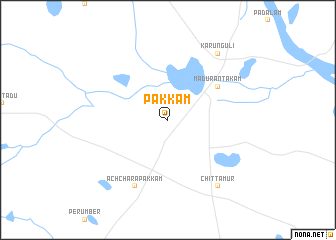 map of Pākkam