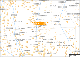 map of Pakkāwāla