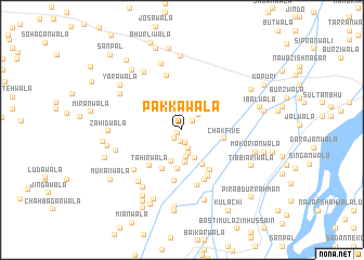 map of Pakkāwāla