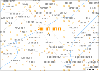 map of Pakki Thatti