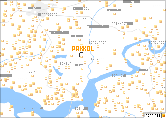 map of Pak-kol