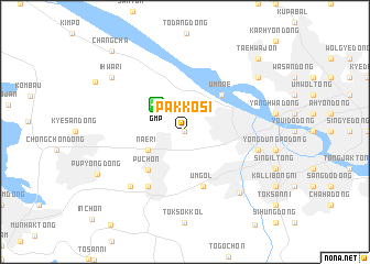 map of Pakkosi