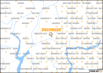 map of Pākmahār