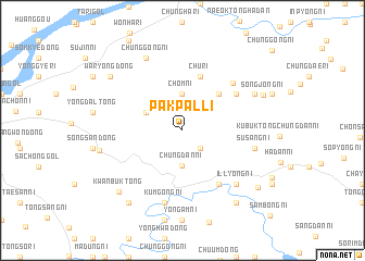 map of Pakp\
