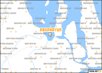 map of Pak Phayun