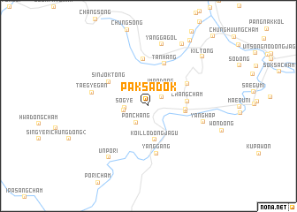 map of Paksadŏk