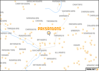 map of Paksan-dong